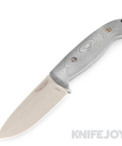 Bradford Knives BRAD45S101N690 Stonewash Finish Guardian4.5 with 3D Black Scultped Handle