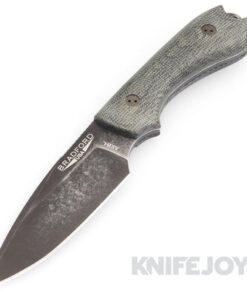 Bradford Knives BRAD3FE101NAEBL Guardian 3 Nimbus Finish with 3D Black Canvas Micarta