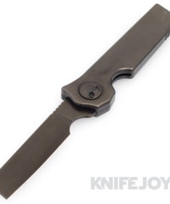Paragon ASH-TY-KRAZOR-DLC TY-Krazor Series S35VN DLC Blade with DLC Titanium Handles/ Ti Clip