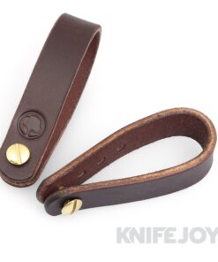 Redeemed Creations Company Scout Carry Straps Brown Leather with Brass Hardware