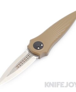 Paragon ASH-WLOCX-TSB-FD-DO-S Warlockx GEN2 S35VN Satin Blade with Flat Dark Earth Tapered Aluminum Handle/ Ti Clip