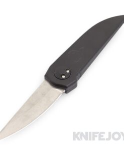 Paragon ASH-PHOENIX-CB-S Phoenix Series GEN2 S35VN Satin Blade with Black Cerakote Aluminum Handle/ Ti Clip