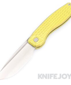 Brown Knives Custom Mini FSD #386 Stonwashed CPM-154 Blade with Milling Style #2 Titanium Handles