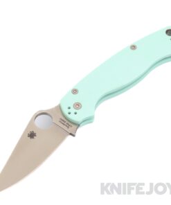 Spyderco C81GPTL2 Paramilitary 2 MGE Exclusive Satin S90V Blade with Teal G10 Scales