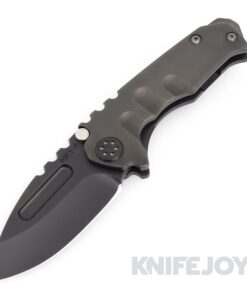 Medford Knives Micro Praetorian "T" S45VN PVD Drop Point Blade with PVD Handles/ PVD Hardware