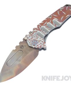 Medford Knives Praetorian "T" S35VN Vulcan Drop Point Blade with Two Toned Jasmine Fade Handles/ Maker's Ano Hardware and Clip