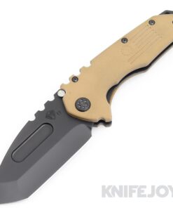 Medford Knives Praetorian Scout M/P D2 PVD Tanto Blade with Coyote G10 Handles/ PVD HW