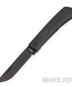 Esnyx Silver Line Workhorse Front Flipper Black PVD Finish Blade with PVD Full Titanium Handles/ Laser Workhorse Shield/ Mokuti Clip