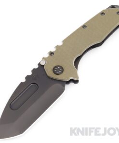 Medford Knives Praetorian G CPM 20CV PVD Tanto Blade with OD Green G10 Handle/ PVD Spring, HW, and Clip KJ Exclusive