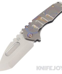 Medford Knives Praetorian "T" CPM 20CV Tumbled Tanto Blade with Tumbled Filigree Handles/ PVD HW and Clip KJ Exclusive