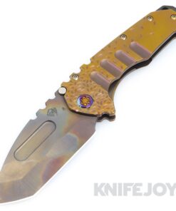 Medford Knives Praetorian "T" S45VN Vulcan Tanto Blade with Two-Toned Jasmine Fade Handles/ Maker's Hardware and Clip