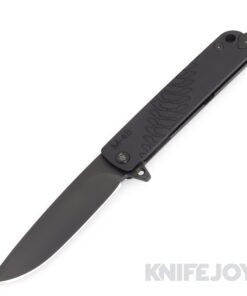 Medford Knives M-48 S45VN PVD Blade with Black Handle/ PVD Spring/ PVD Hardware/ PVD Clip