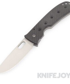 Tom Mayo Custom Knives Medium Covert Folder 6K Stellite Blade with Carbon Fiber Handles and Hardware
