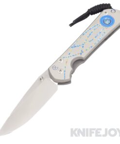 Chris Reeve Knives Large Sebenza 31 Cabochon Drop Point with Unique Graphic Handles/ Triple Mosaic Opal
