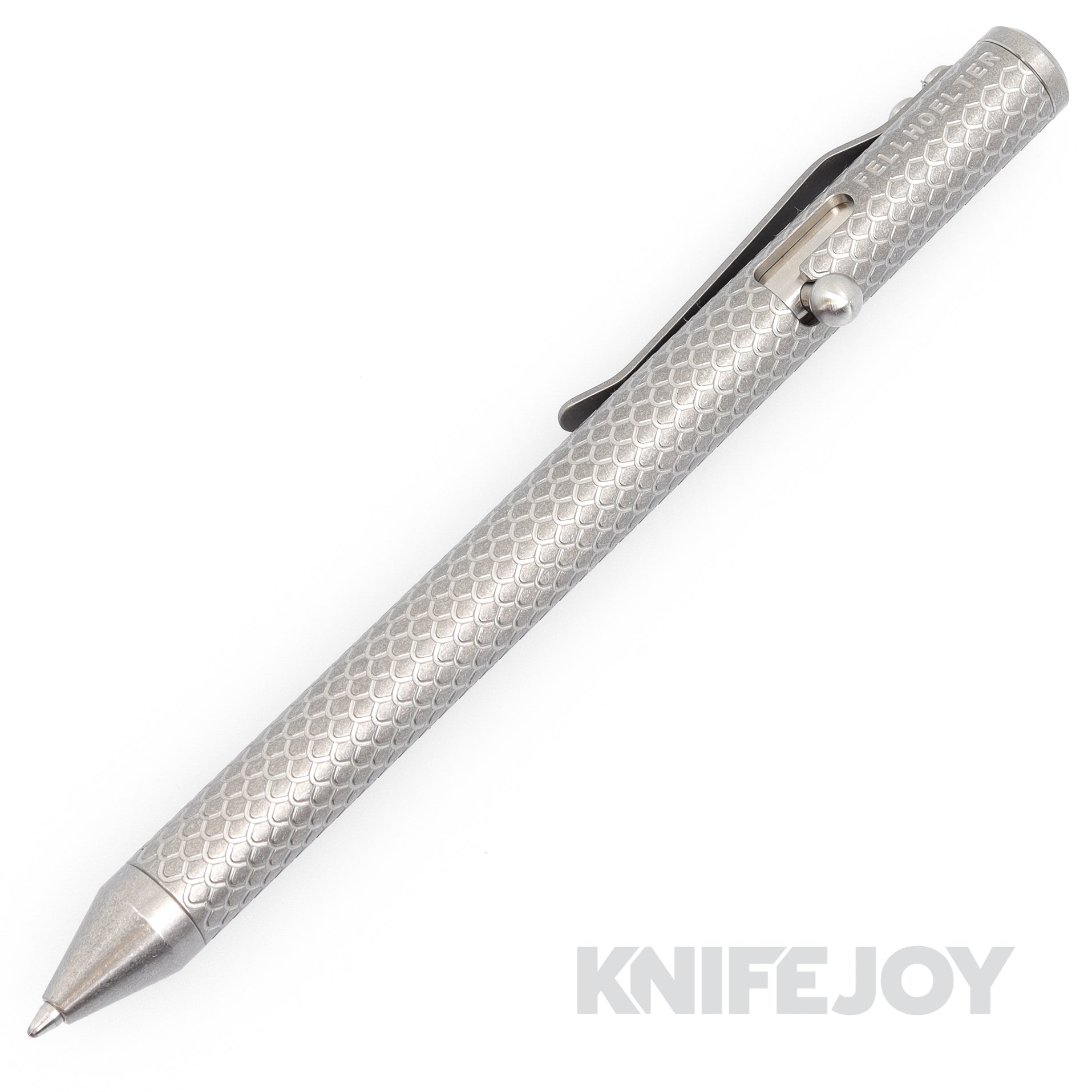 Fellhoelter TiBolt Full Small Dragon Scale Titanium Pen