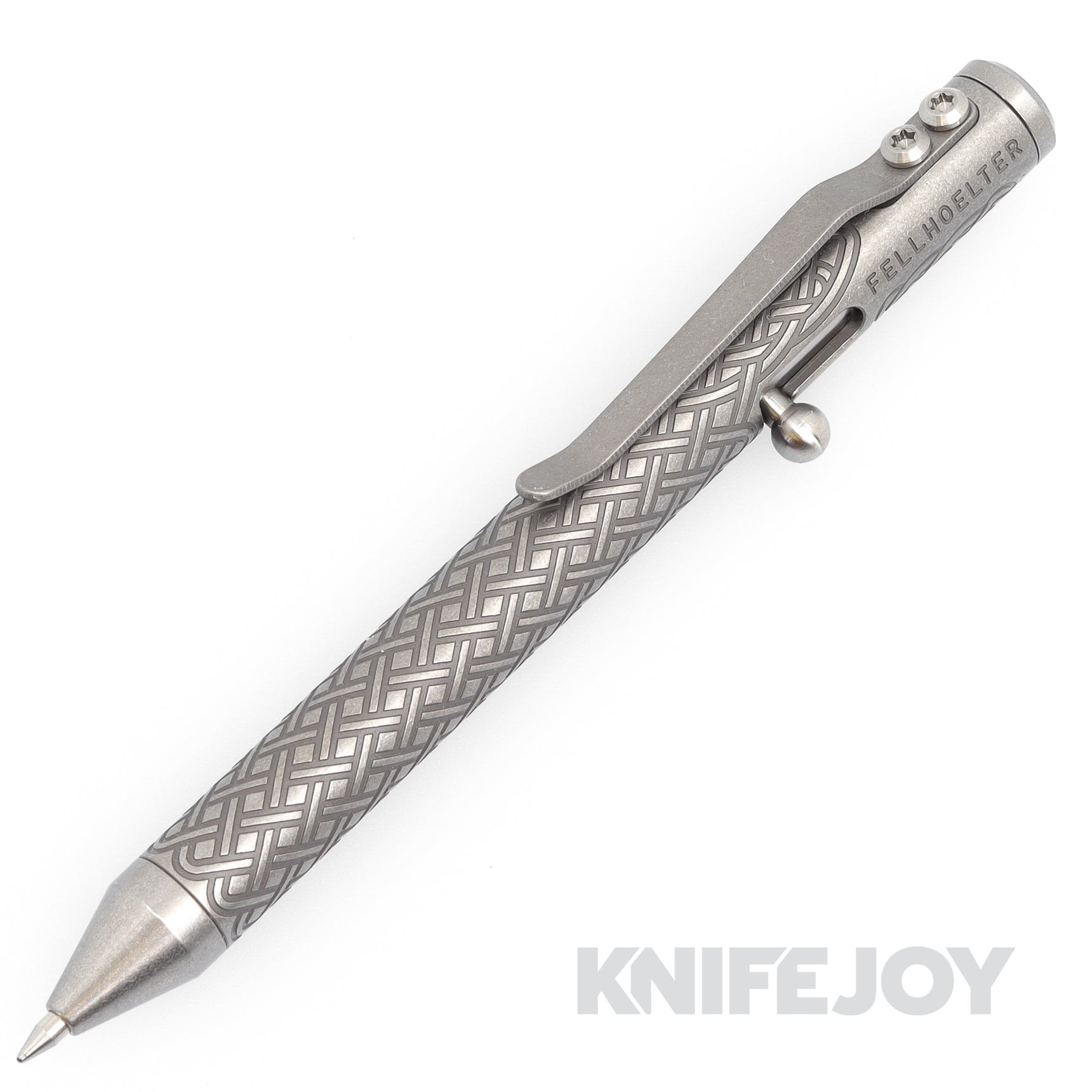 Fellhoelter TiBolt G2 Pen Titanium Celtic Engraved