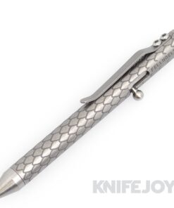 Fellhoelter TiBolt G2 Pen Titanium Dragon Scale Engraved