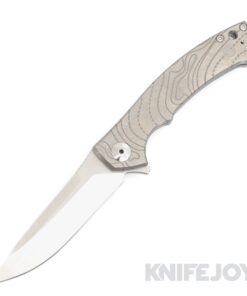 Zero Tolerance Knives ZT 0450 S35VN Blade with BoatRight Bladeworks Engraved TOPO Map Titanium Handles