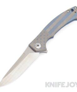 Zero Tolerance Knives ZT 0450 S35VN Blade with BoatRight Bladeworks Engraved Flag/ Anodized Titanium Handles