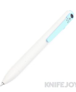 Tactile Turn KnifeJoy Exclusive MINI Size Side Click Bumble Blue and White Cerakote Pen