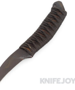 Windy Raven Knifeworks Fixed Blade Stumpy Joe S2 Nitro-V Heat Treated Finish Blade with Paracord Wrapped Handles