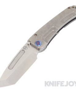 Medford Knives Marauder-H S35VN Tumbled Tanto Blade with Tumbled Handles/ Flamed Hardware and Clip