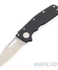 Demko Knives AD20.5SC20CVBLKALUM-SF Shark Cub 20CV Shark Foot Blade with Black Aluminum Handles