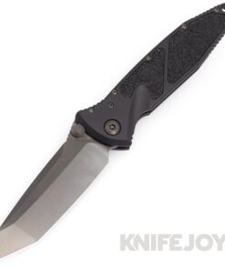 MICROTECH 161-1DLCTSH SOCOM Elite Tanto Tactical DLC Shadow Standard Blade with Black Aluminum Handles