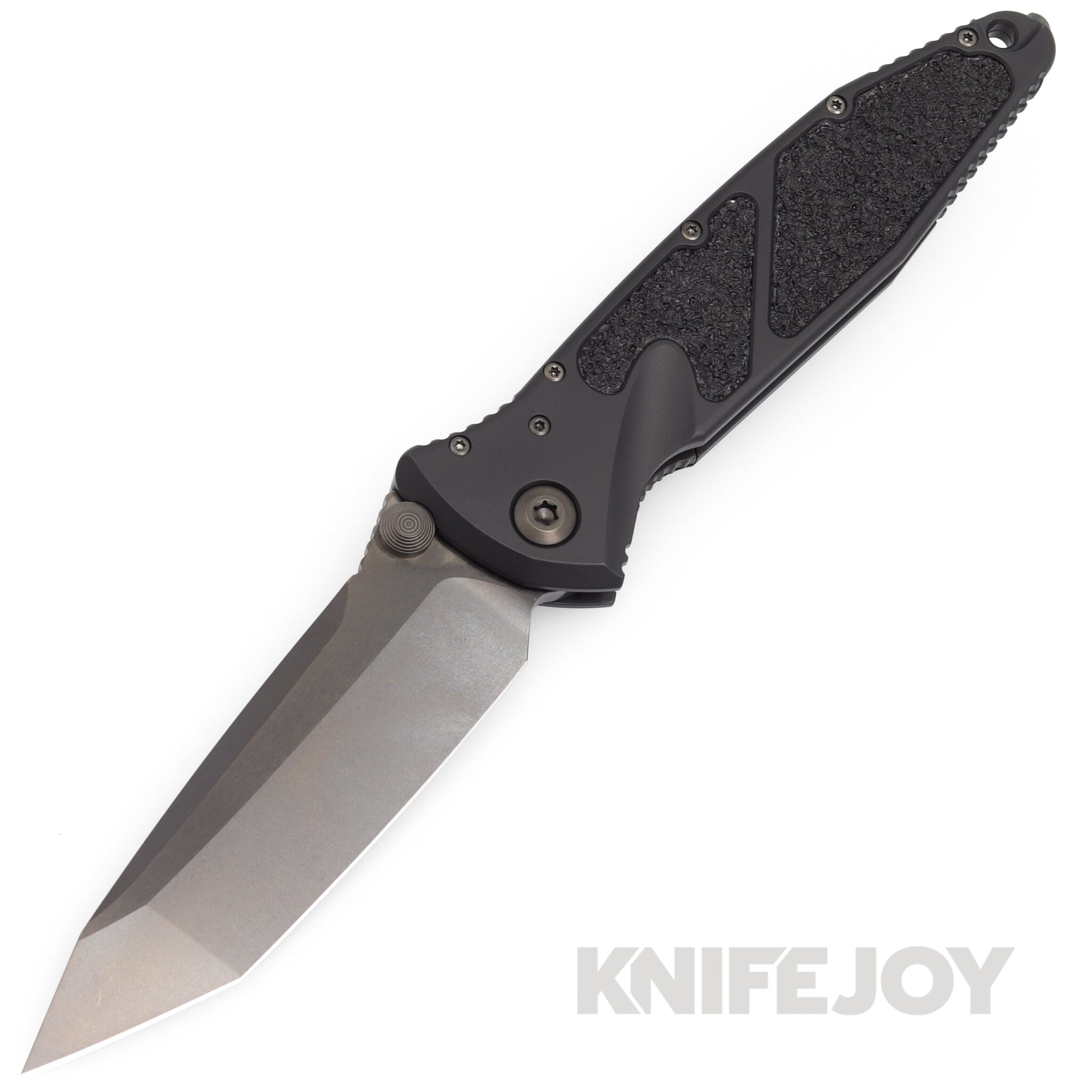 MICROTECH 161-1DLCTSH SOCOM Elite Tanto Tactical DLC Shadow Standard Blade with Black Aluminum Handles