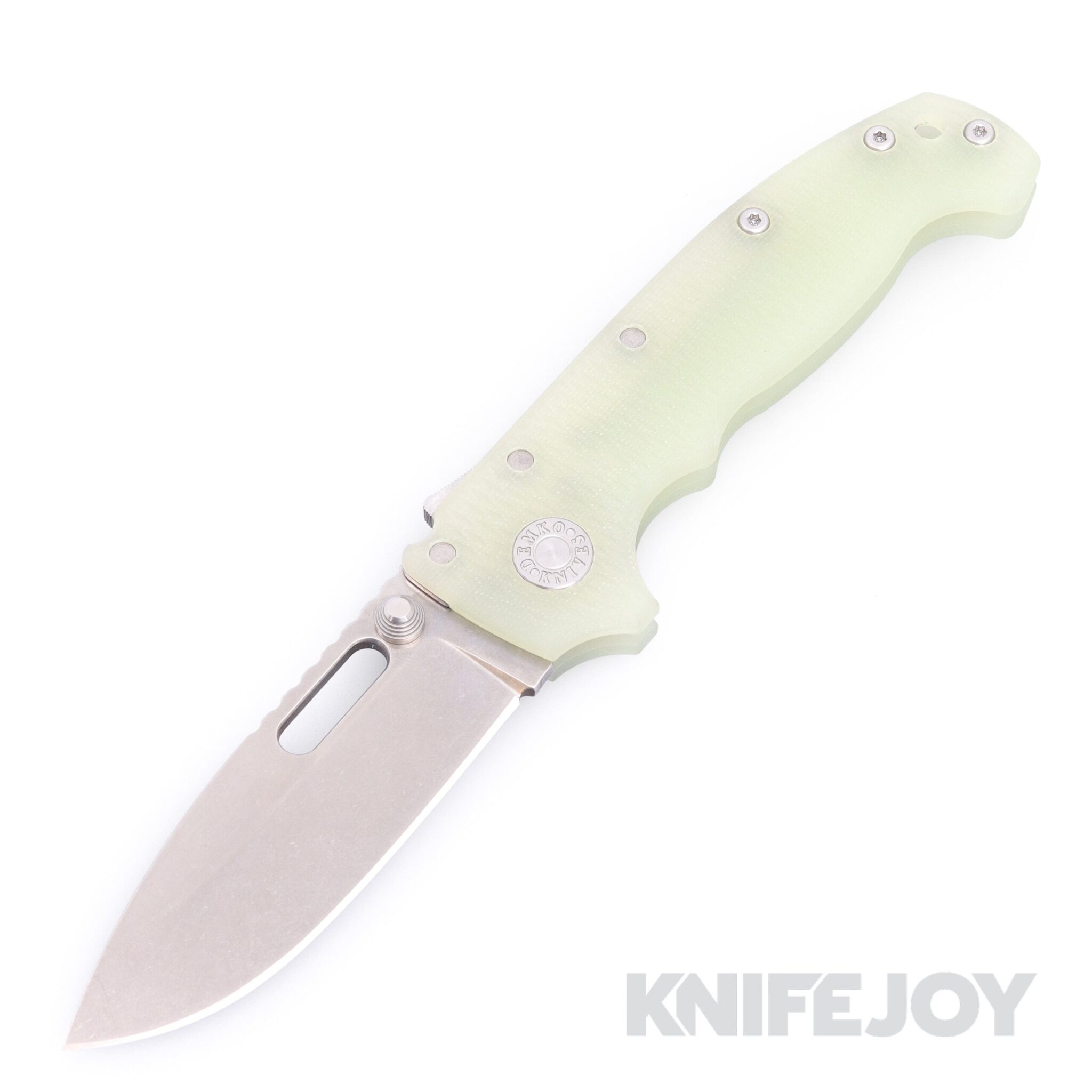 Demko Knives AD20 Custom NCKS23 M390 Blade with Jade G10 Handles