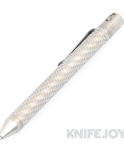 Nottingham Tactical TiButton Right Hand Double Lock Parker Full Digital Tumbled Titanium Pen