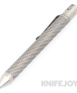 Nottingham Tactical TiButton Right Hand Double Lock Pilot G2 Full-Size Digital Blasted Titanium Pen
