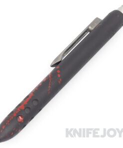 Blackside Customs BSC-P Naval Brass Body with Cerakoted with Murdered Out Camo (MOC) Pattern Click Pen