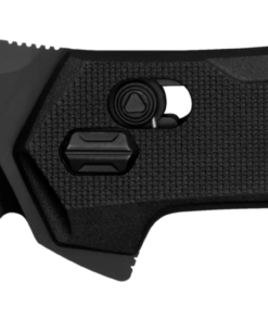 Kershaw 2041 Monitor DuraLock KVT Flipper Black Oxide Blade with Black Reinforced Nylon Handles