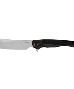 Kershaw 2078 Strata KVT Flipper Stonewashed Cleaver Blade with Bead Blasted Stainless Steel/ G10 Handles