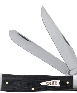 Case Trapper Smooth Black Micarta® Smooth Trapper (27730)