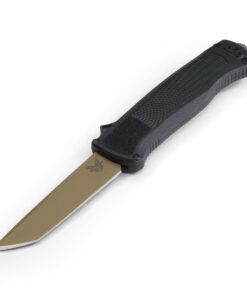 Benchmade 5370FE OTF Shootout Flat Earth PVD Blade with CF-Elite Handles