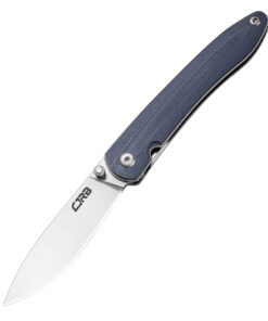 CJRB Cutlery CJRB-1917-GYC Ria Linerlock Folder Satin Drop Point Blade with Gray G10 Handles
