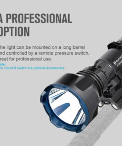 Olight WARRIORXTURBOBK Warrior X Turbo Tactical Black Aluminum LED Flashlight (1100 Max Lumens)
