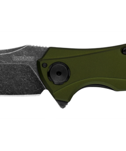 Kershaw Knives 7777OLBW Bareknuckle Aluminum Olive BlackWash Knife
