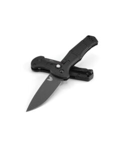 Benchmade 9070BK AUTO Claymore Auto Knife Black Grivory (3.6" Black)