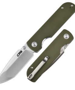 CJRB Cutlery CJRB-1937GN Nova Liner Lock Folder Sand Polish Tanto Blade with OD Green G10 Handles
