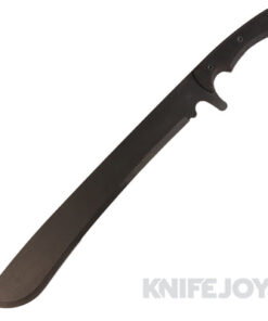 Medford Knives Machete S7 Nitride Blade with Black G10 Handles/ PVD Hardware/ Leather Sheath- KJ Exclusive