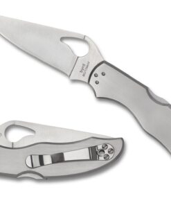 Spyderco BY01P2 Harrier 2 Stainless Steel Plain Blade Knife