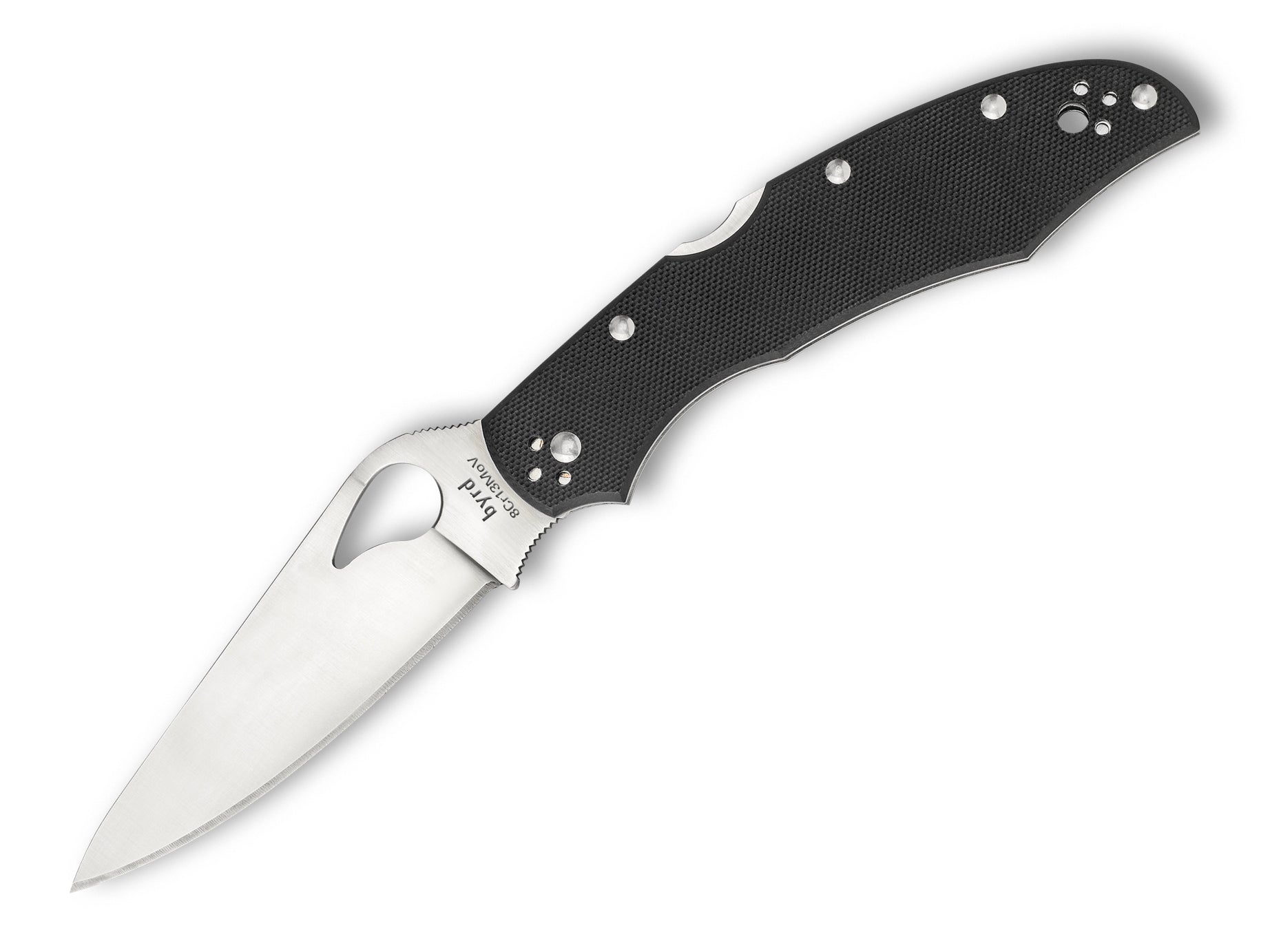 Byrd Cara Cara 2 BY03GP2 PlainEdge Blade with Black G10 Handle