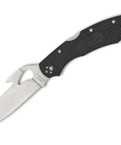 Byrd Cara Cara 2 BY03PBK2W Emerson Opener PlainEdge Blade with Lightweight Black FRN Handle