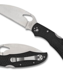 Byrd Cara Cara 2 Wharncliffe Knife BY03PBKWC2 Lightweight Black FRN PlainEdge Blade