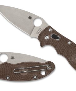 Spyderco C101PBN15V Manix 2 Lightweight Brown CPM 15V SPRINT