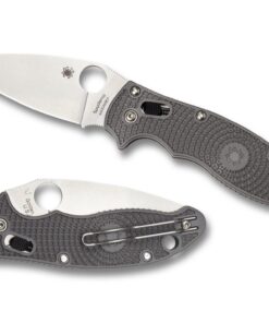 Spyderco C101PGY2 Manix 2 Maxamet FRN Grey Handles