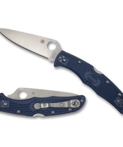 Spyderco C10FPNB20CV Endura KnifeJoy Exclusive KJ Steel Blue FRN CPM20CV Knife